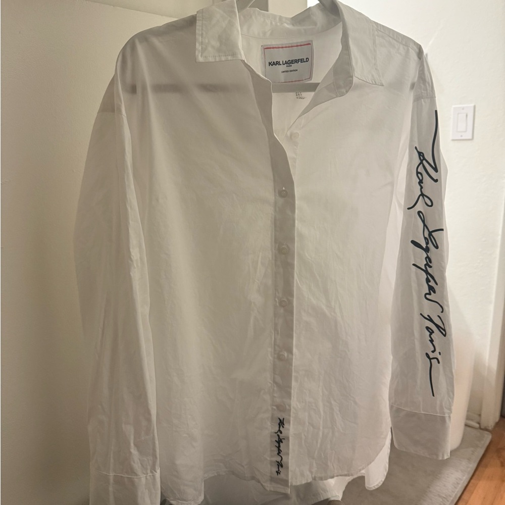 Karl Lagerfeld Limited Edition White Shirt